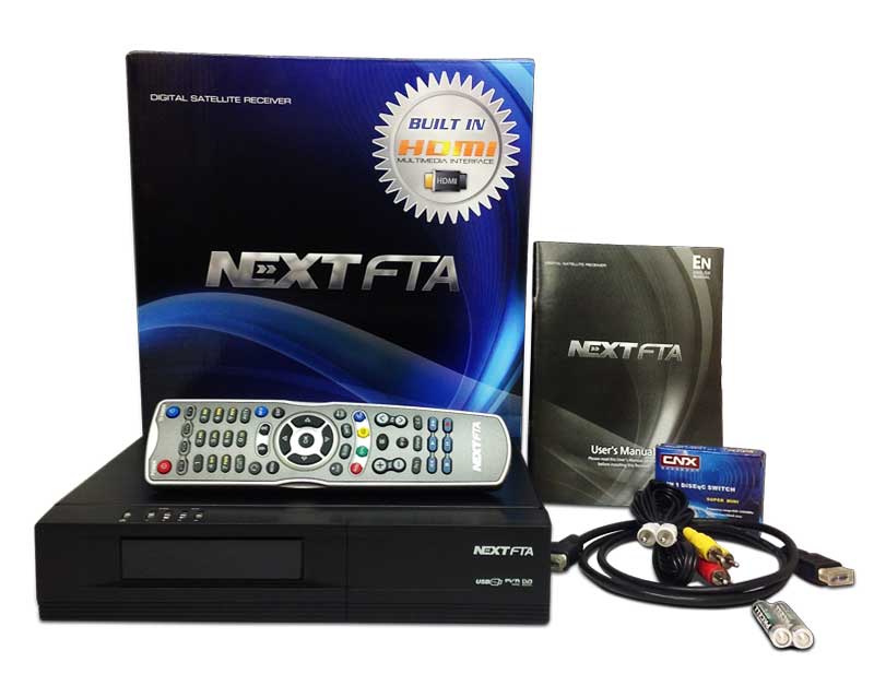 Next FTA 1.0 with WiFi complete package